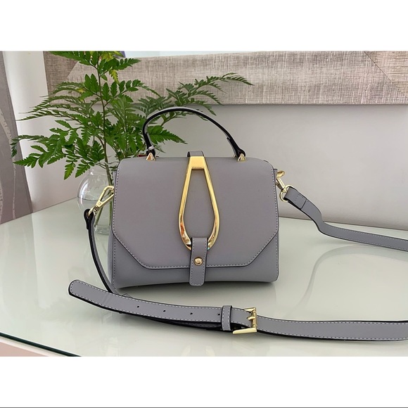 Handbags - ❌SOLD ❌NEW crossbody small bag in Grey made in France